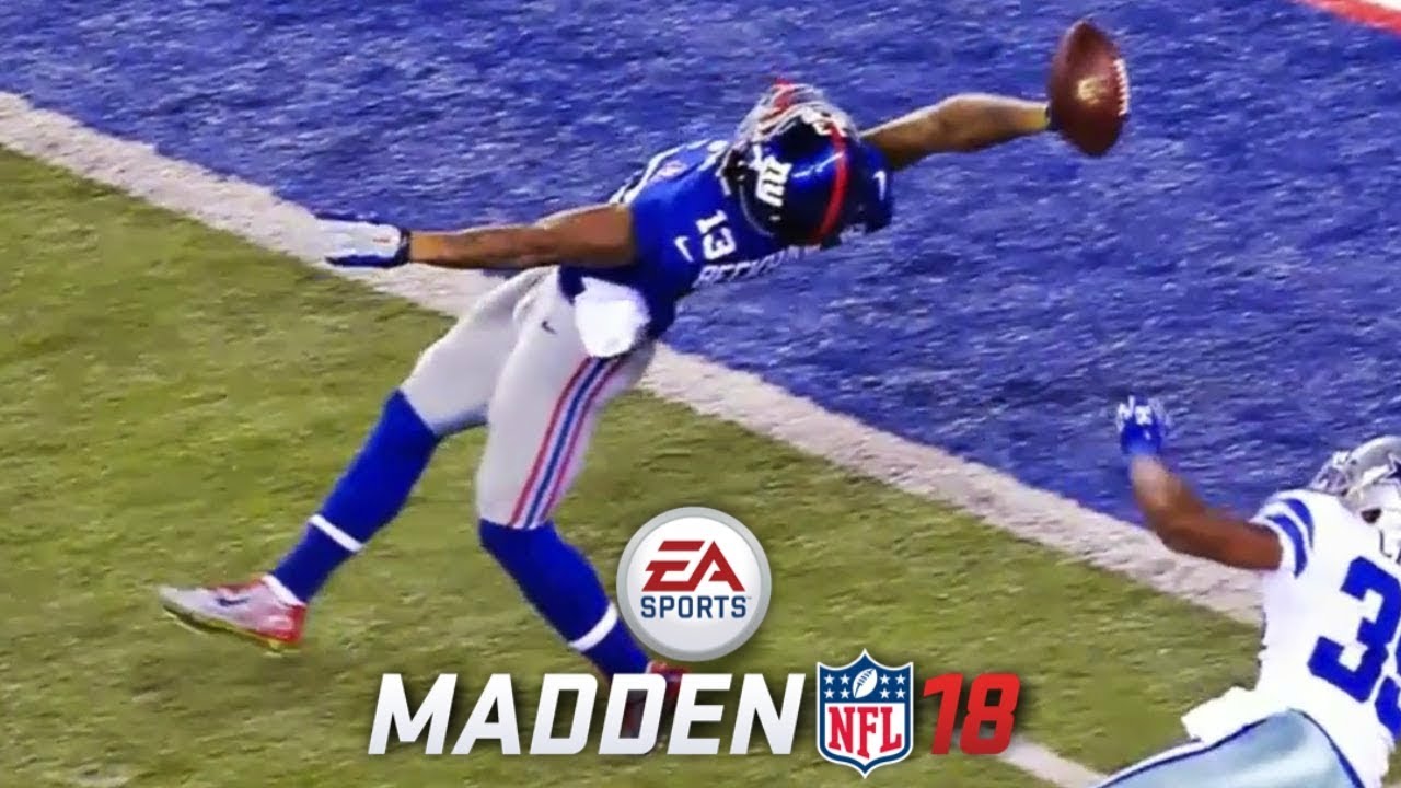 I'M THE SPIN GOD! LOL (MADDEN 18 HIGHLIGHTS)