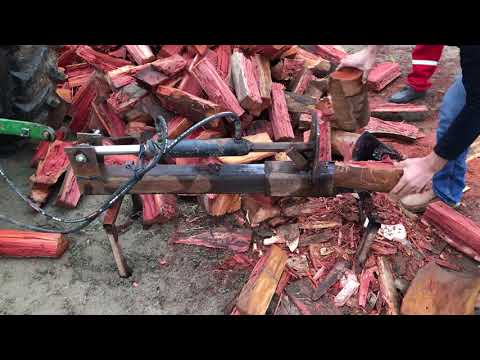 Odun Yarma Makinesi - splitting wood machine