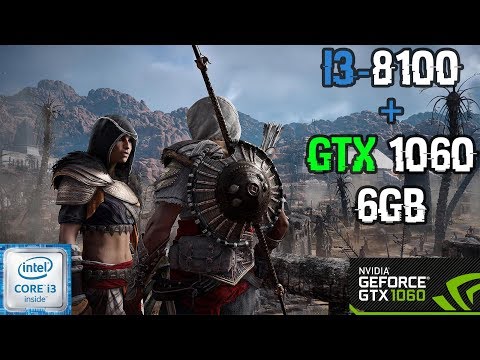 i3-8100 + GTX 1060 6GB | Test in 11 Games