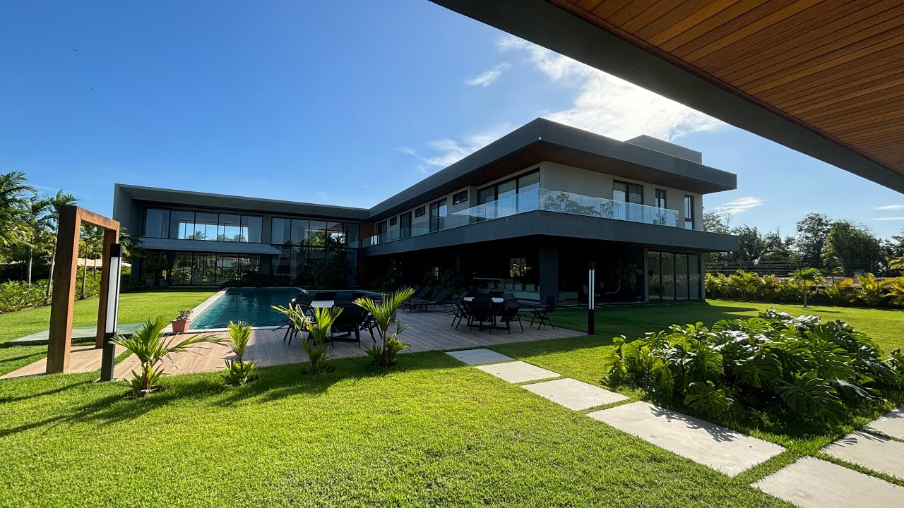 Mansão 6 suítes moderadíssima no Encontro das Águas- Lauro de Freitas 