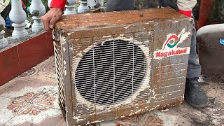 Restoration Ancient NAGAKAWA Air Conditioner // Completely Restore the Old Broken Air Conditioner