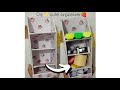 Diy✨a cute and easy desk oraganizer 🍓🎀