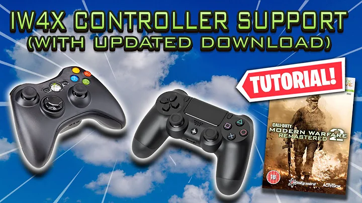 How to Use or Fix Controller Support on IW4X (Updated MW2 Remastered Tutorial in 2021 w/ DOWNLOAD!)