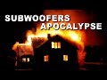 The loudest house on planet Earth! Subwoofer destroyed the house!