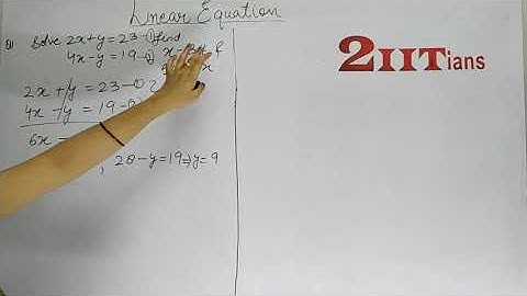 Simultaneous Linear Equations Exercise 5.2 Q10 Class 9 Maths ICSE ML Aggarwal Solutions