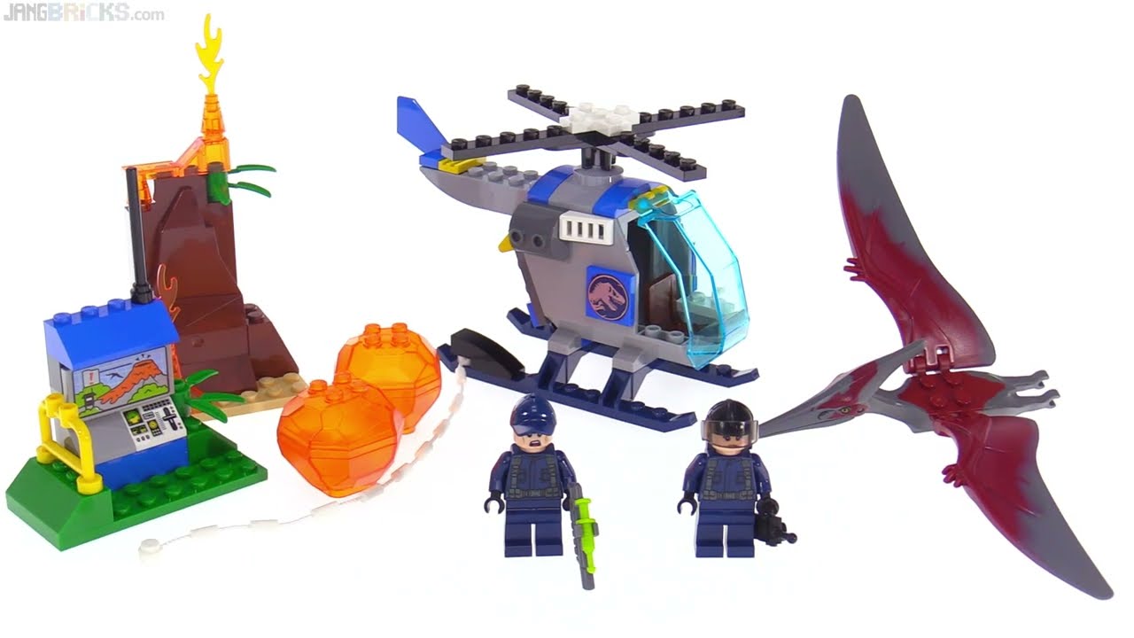 🔄 LEGO Jurassic World Juniors Pteranodon Escape review! 10756 re