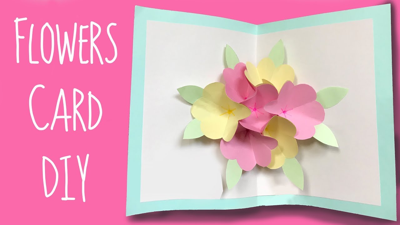Lovely 44 Flower Card Youtube