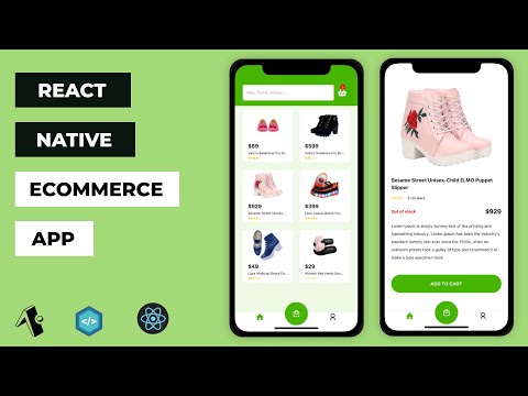 E-commerce Mobile App Course: Build and Deploy Modern React native Expo App -[2022]