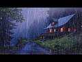 Gentle Night RAIN - Rain Sounds For Sleeping - Sleep FAST &amp; Beat Insomnia, White Noise, ASMR