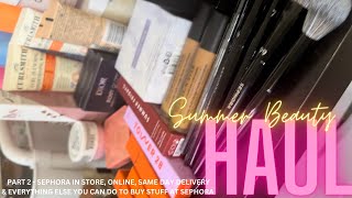 HUGE SEPHORA HAUL | IN STORE, ONLINE, AND EVERYTHING IN BETWEEN FOR ALL THE NEW BEAUTY AT SEPHORA by Kay's Ways 269 views 11 months ago 37 minutes