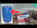 How to apply m seal to a broken plastic water tank or water drum | m seal | wm10f