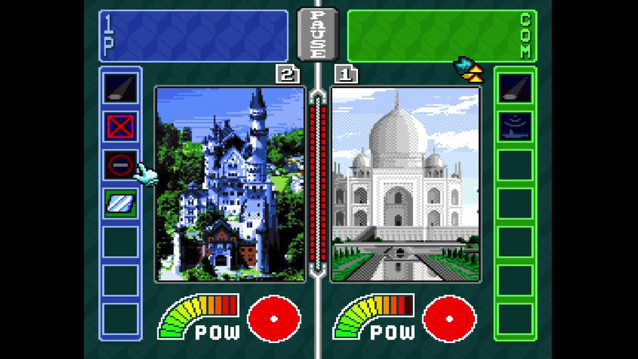 Let's Play Pieces Competitive Jigsaw Puzzling on SNES YouTube