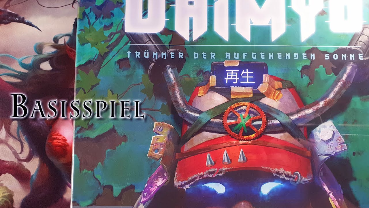 Unboxing Brettspiel - Daimyo - DoffazukisDeckbauDungeon