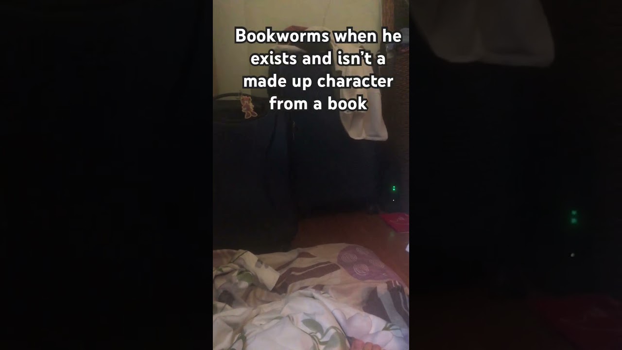 Bookworms when he is real😭😭😭