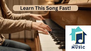 The EASIEST Song To Learn On Piano!