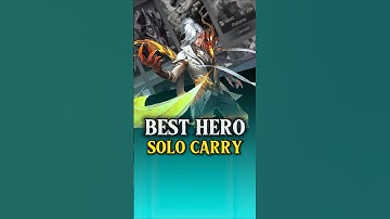 Best Heros for Solo Rank Push #mobilelegends #mlbb #shorts