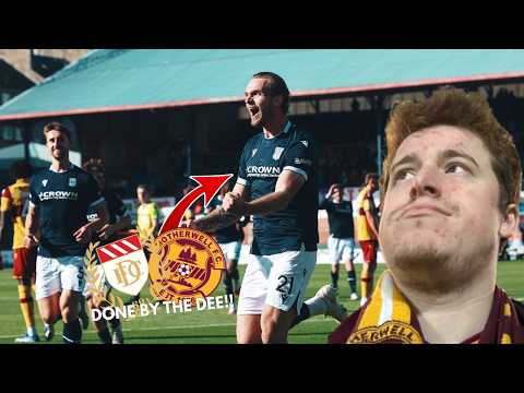 DONE BY THE DEE!! Dundee 2-1 Motherwell MATCH VLOG!!