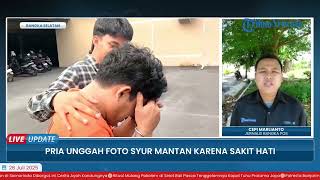 Kecewa Pacar Lirik Pria Lain, Warga Bangka Selatan Jadi Tersangka ITE Sebar Foto Asusila Mantan