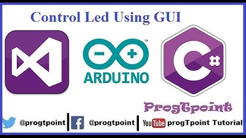 How to Design PC graphic interface for Arduino using visual studio C# (සිංහල with eng. subtl. )