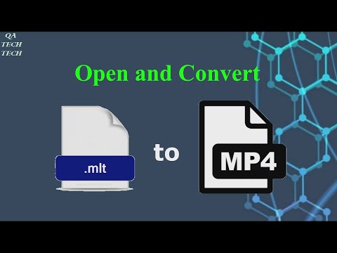 How To Open and Convert MLT file to Mp4 Video Format | Shotcut Video Tutorial | #Shotcut