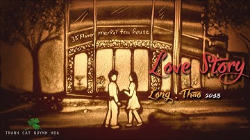 [Ngày Cưới] - Họa Sĩ Vẽ Tranh Cát Quỳnh Hoa | Tranh Cát Đám Cưới Long - Thảo 2018