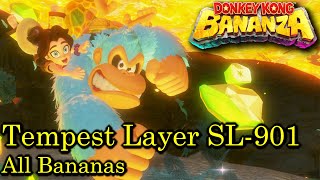 Donkey Kong Bananza - Tempest Layer Sl901 All Banana Locations Guide