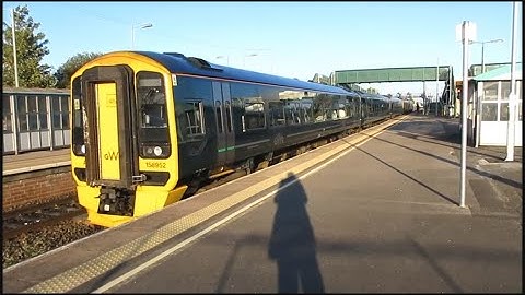 Class 158 Great Western Railway at Severn Tunnel Junction