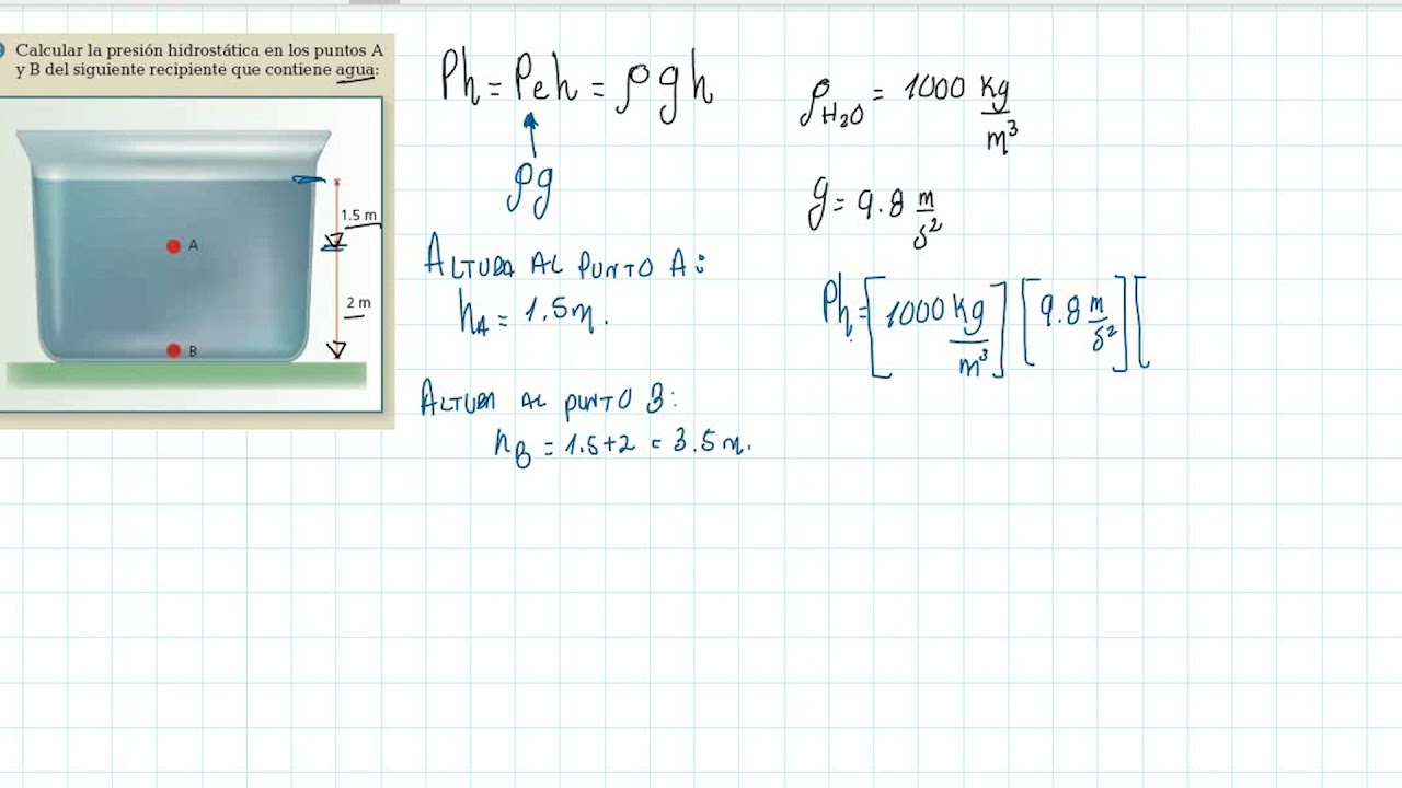 CALCULAR LA PRESI N HIDROST TICA EN DIFERENTES PUNTOS DEL RECIPIENTE calcular-la-presi-n-hidrost-tica-en-diferentes-puntos-del-recipiente