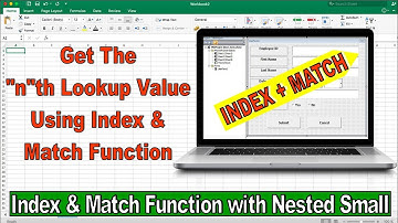 How to get the Nth Lookup Value Using Index and Match Function With Nested Small Function