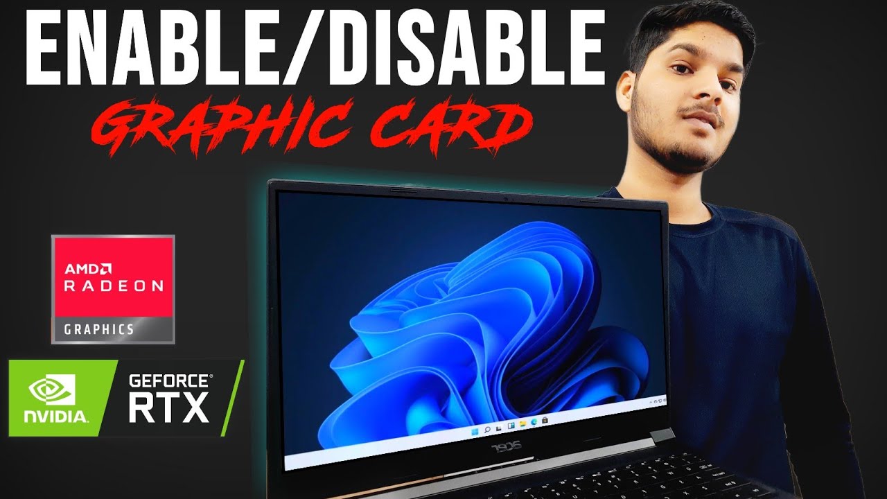 How To Enable or Disable⚡Graphic Card Of Computer - YouTube