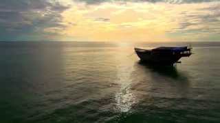 Segelschiff (Phinisi-Schooner)