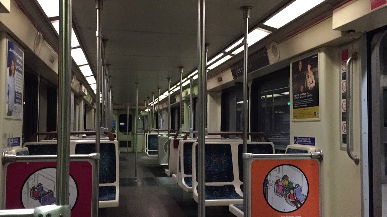 la metro rail hd 60fps riding ansaldobreda a650 on red red line background