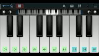 Mobil Perfect Piano Uygulaması Ile Yedi̇ Güzel Adam Jenerik Müziği