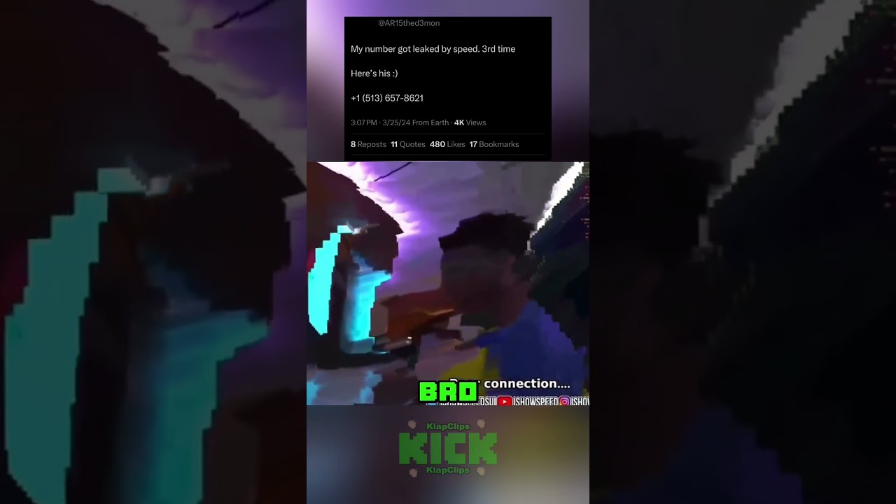 ADIN Ross leaked Speeds phone number 