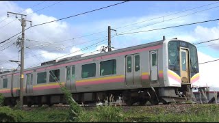 E129系B1+A27編成【4K】信越本線下り普通449M