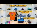 T-Shirt Printing Machine | Tshirt Printing Business | Dtf sticker Machine Available