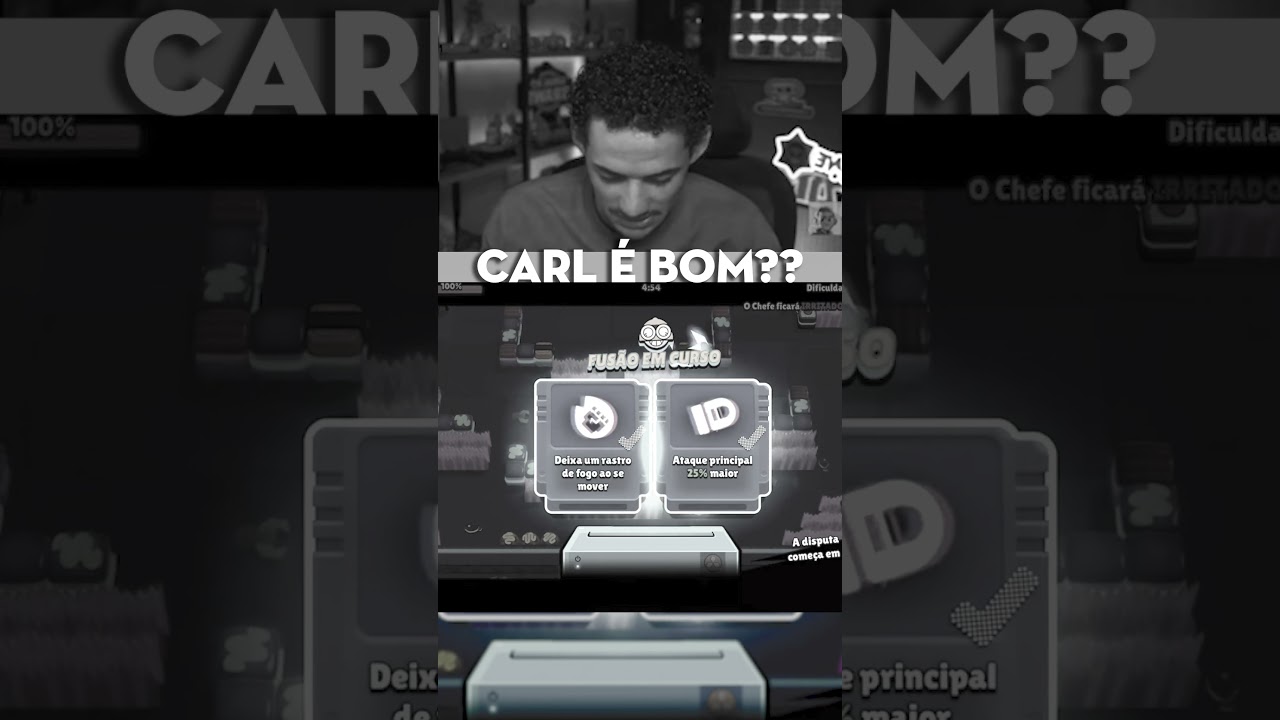 VTzim não sabe jogar de carl #brawlstars #vtzim @VTzimBS