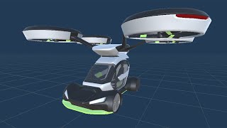 Simple Hover Vehicle Airbus - Hover and Car Gibrid