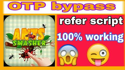 Refer script OTP bypass online script loot lo😜😜