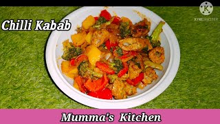 Chicken Chilli Kabab || Indo-Chinese Recipe