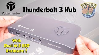 Test express du boîtier Thunderbolt 3 pour SSD M.2 NVMe de Yottamaster à  158€