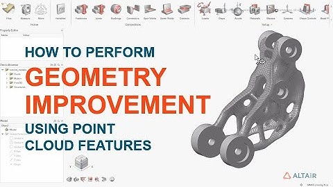 Altair Inspire: Geometry Improvement with Point Cloud Features