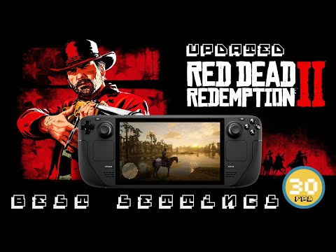 Red Dead Redemption 2 on Steam Deck - Now better than EVER on the go! Best Settings & Game play!!