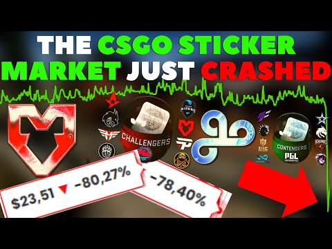 The STICKER Market JUST CRASHED, What Should You Do NOW? CS2/CSGO Investing