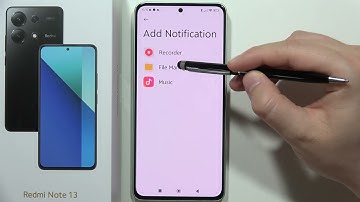 How to Change Notifications Sound on Redmi Note 13 - Custom Notifications Sound
