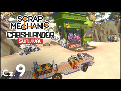I Found an Abandoned Mine - Scrap Mechanic Crashlander Part 9