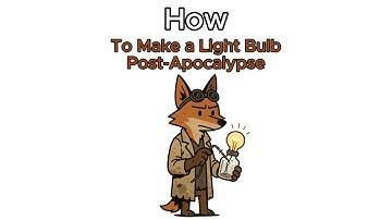 How To Make Light Post Apocalypse