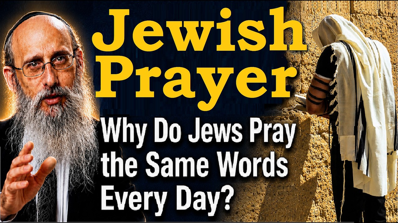 Thumbnail for JEWISH PRAYER: Why Do Jews Repeat the Same Prayers Three Times A Day? with Rabbi Yisroel Blumenthal