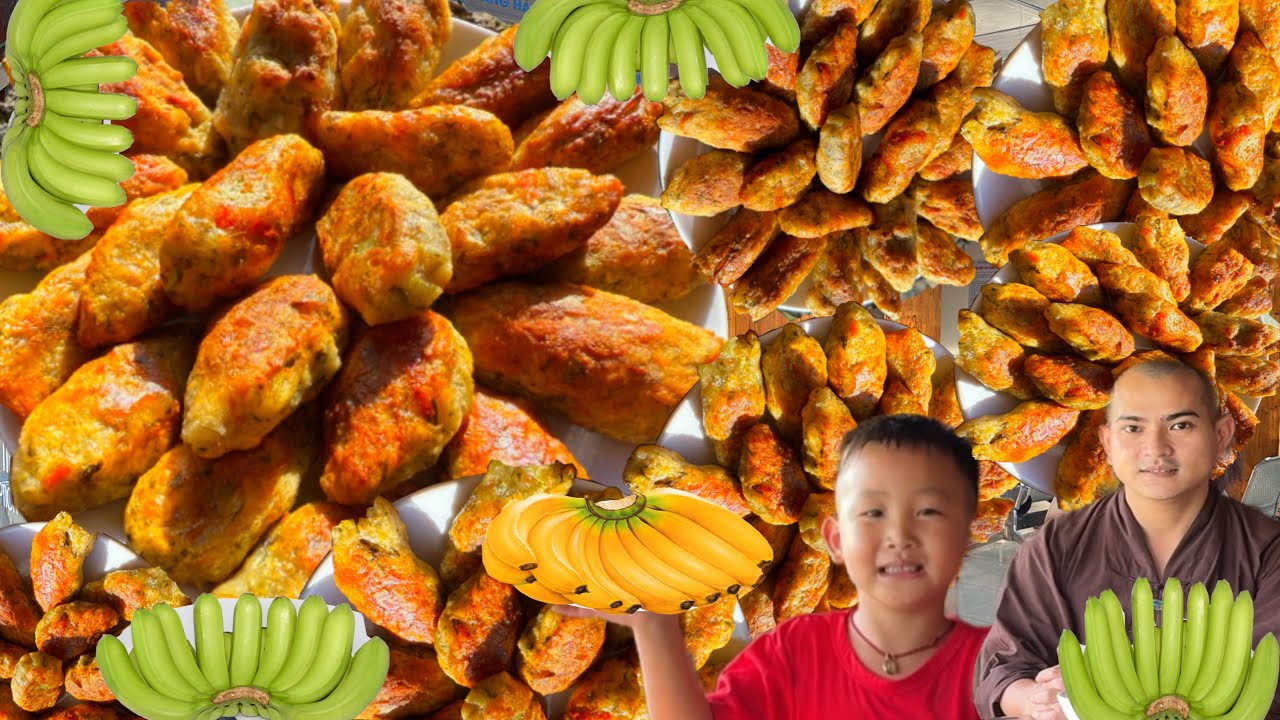 Ăn Chay Mà Bỏ Lỡ MÓN CHAY NGON Từ Chuối Xanh Này Là Tiếc Lắm |Bếp Chay Thầy Lâm 