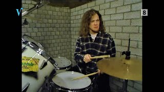Jason Newsted Plays Drums Jamming With Kirk 1992.11.07-08 Metallica